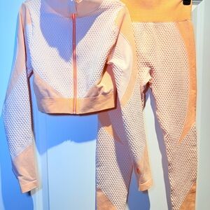 Striped Activewear Set